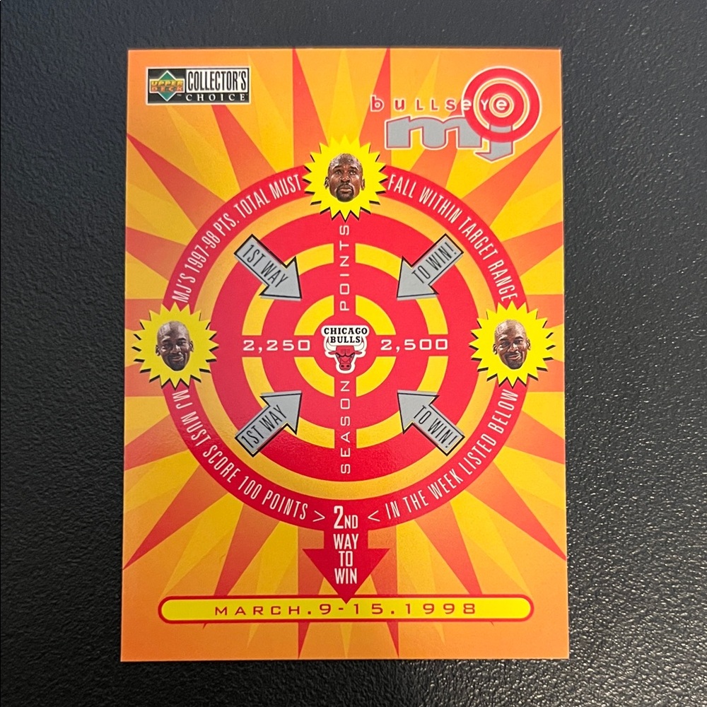 Michael Jordan Basketball Card
